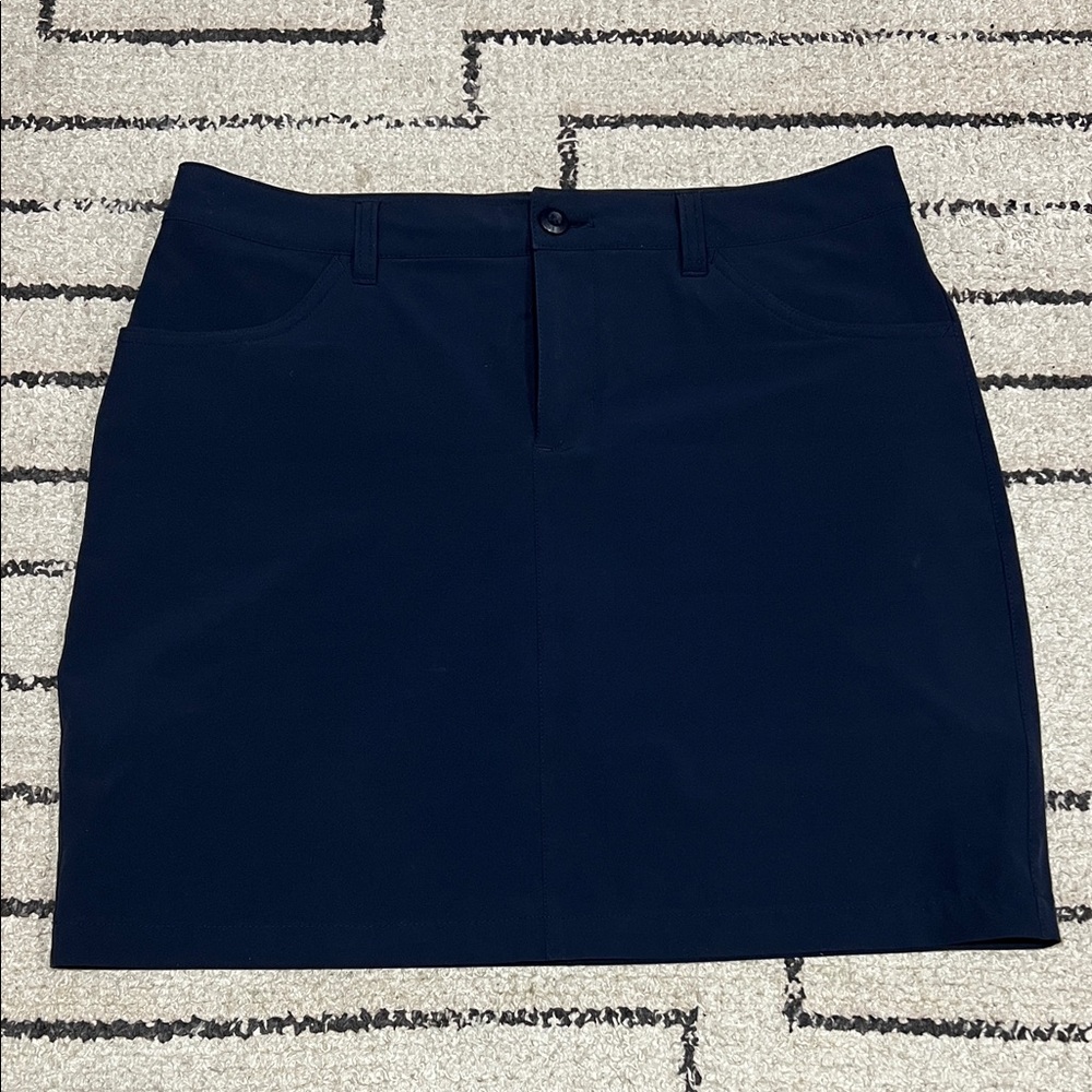 Eddie Bauer Dark Blue Mini Skirt